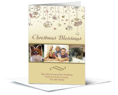 Christmas Blessing Card 5.50
